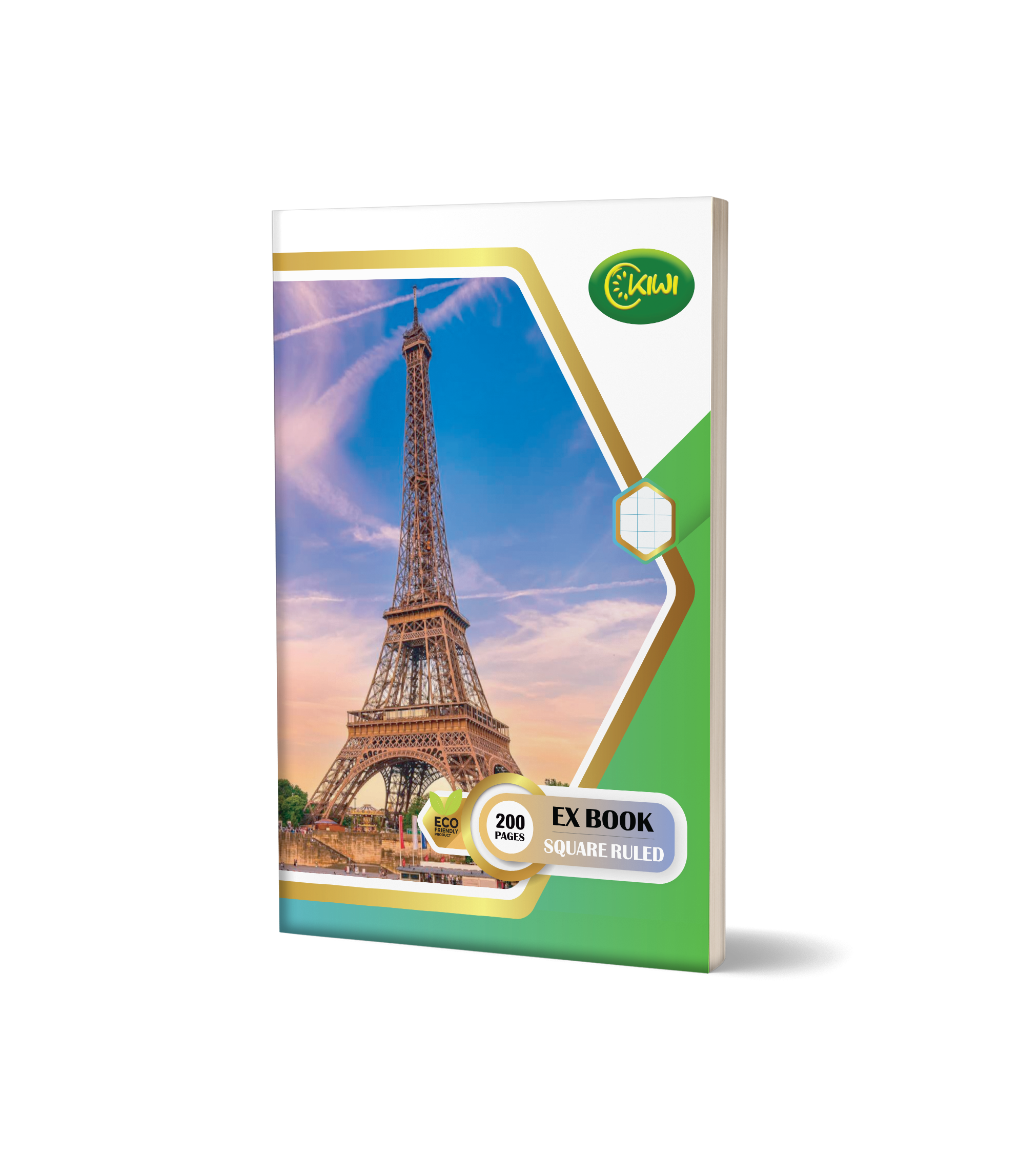 KIWI Exercise Book 200 Pages # Square Ruled 8 Book Pack | Daraz.lk