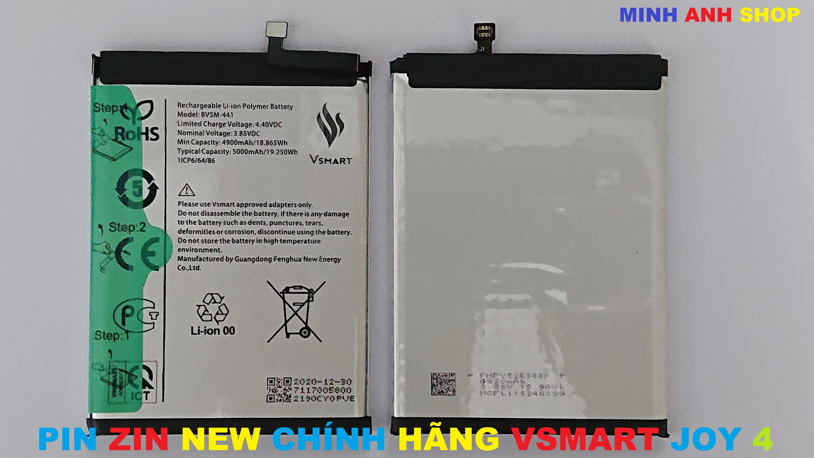 PIN ZIN NEW CHÍNH HÃNG VSMART JOY 4 : BSVM-441