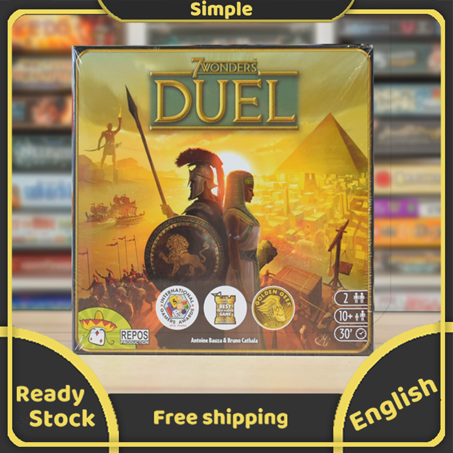 7 Wonders Duel Board Game Card Game English Edition Party Get Together New Sealed Deck Lazada Singapore