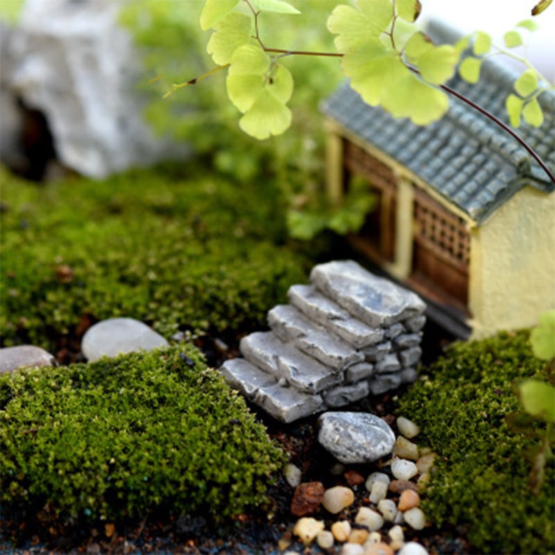 Bậc Thang mini trang trí tiểu cảnh bonsai terrarium, bán cạn thủy sinh