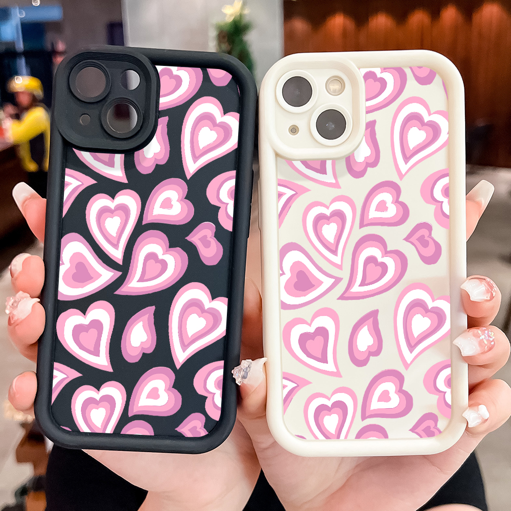 ZeroQiQi for Vivo X90 5G Back Cover Romantic Love Soft Rubber Ladder Camera Protection Phone Case. 