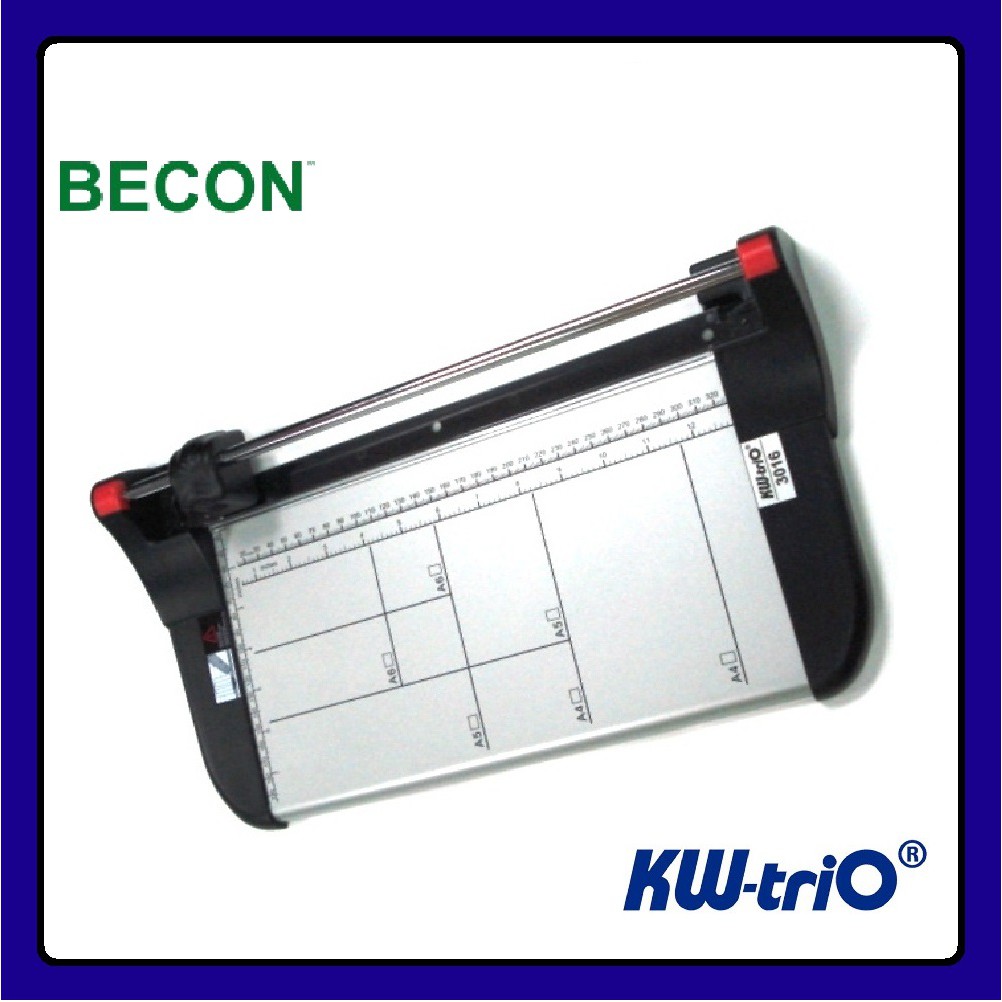 KWtrio 13016 A4 Rotary Paper Trimmer 10shts Lazada