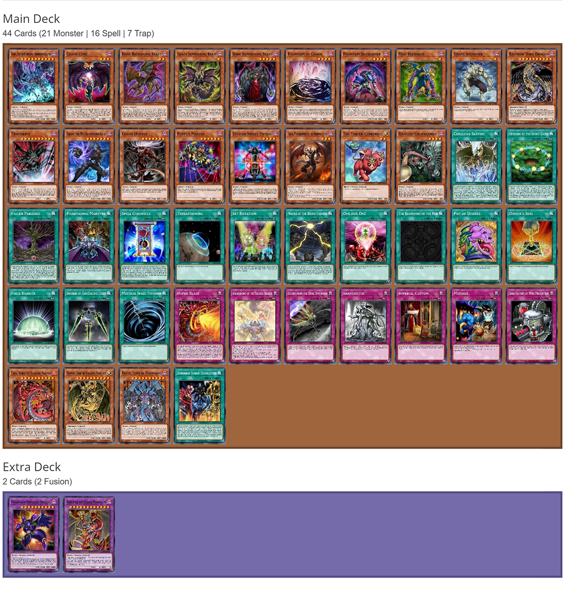 [Bài In Tiếng Việt] Bộ bài Yugioh - Structure Deck - Sacred Beasts