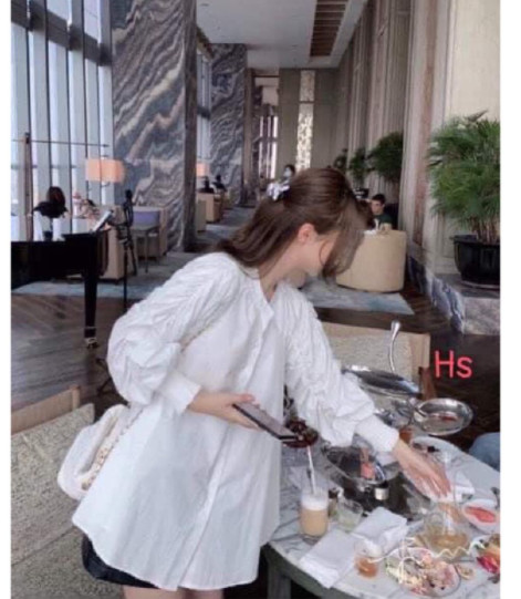 Áo sơ mi rúm tay HSU1 siêu điệu