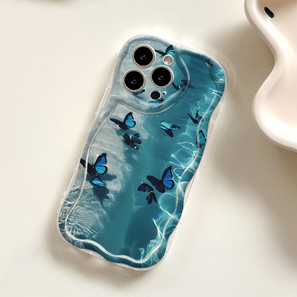 Jizetin%20for%20Vivo%20V50%20V50%20Lite%20Y04%20Y29S%20Back%20Cover%20Blue%20Green%20Butterfly%20Cream%20Wavy%20Edge%20Soft%20Silicone%20Phone%20Case%20-%20Image%207