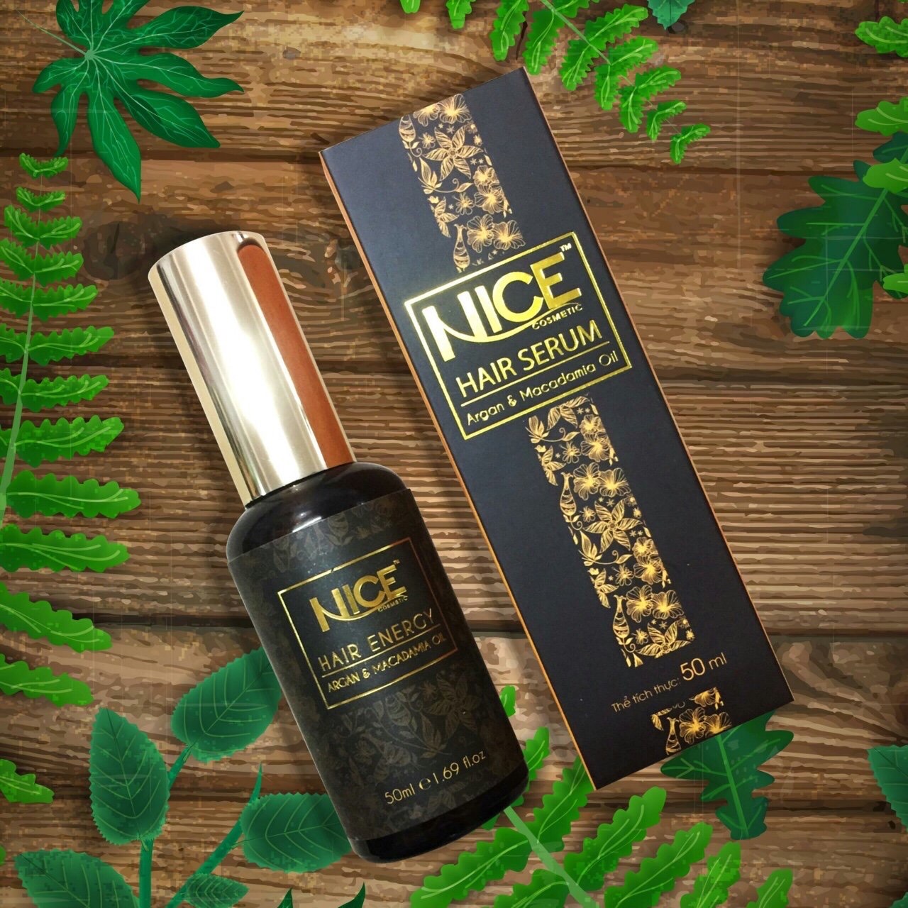 Serum dưỡng tóc Nice siêu mềm mược 50ml (dầu bóng tóc)