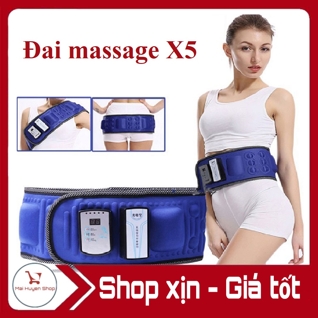 [HCM]Đai massage bụng X5