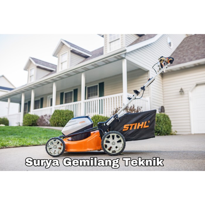 STIHL Electric Lawn Mower RMA 460 Mesin Potong Rumput Dorong 18