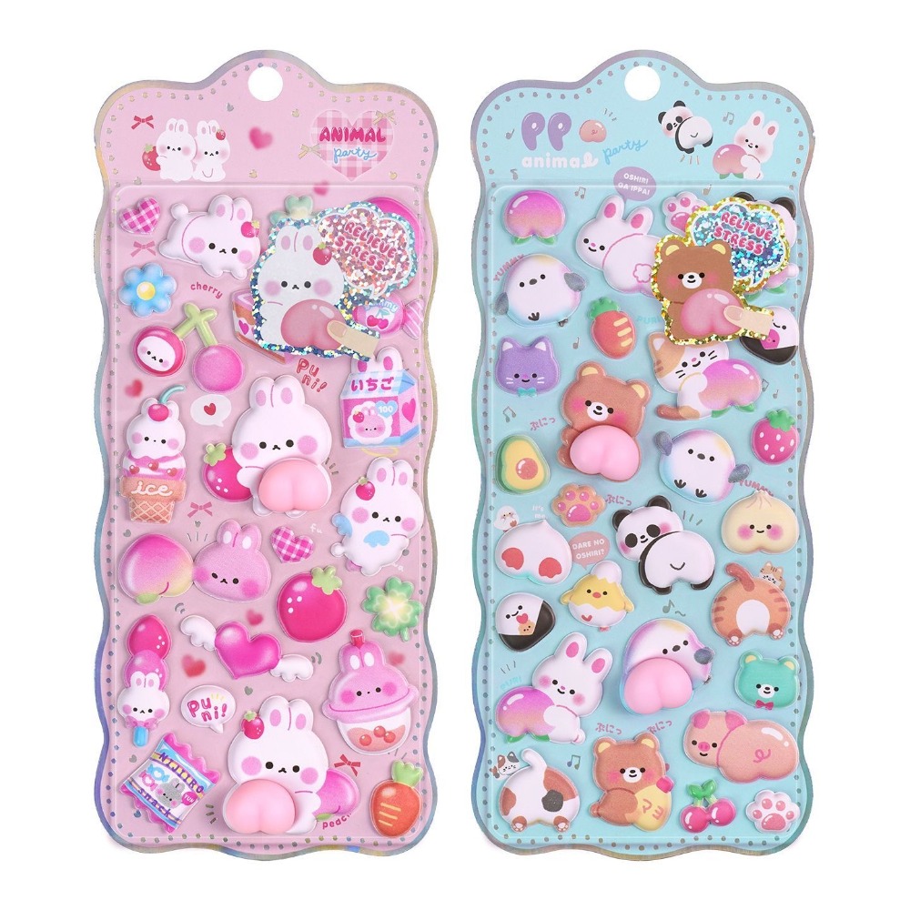 Cute%20Cartoon%20Panda%20Rabbit%203D%20Peach%20Sticker%20Soft%20DIY%20Scrapbook%20Journal%20Stationery%20Sticker%20Relieve%20Stress%20Decor%20Stickers%20Supplies%20School%20Office%20-%20Image%209