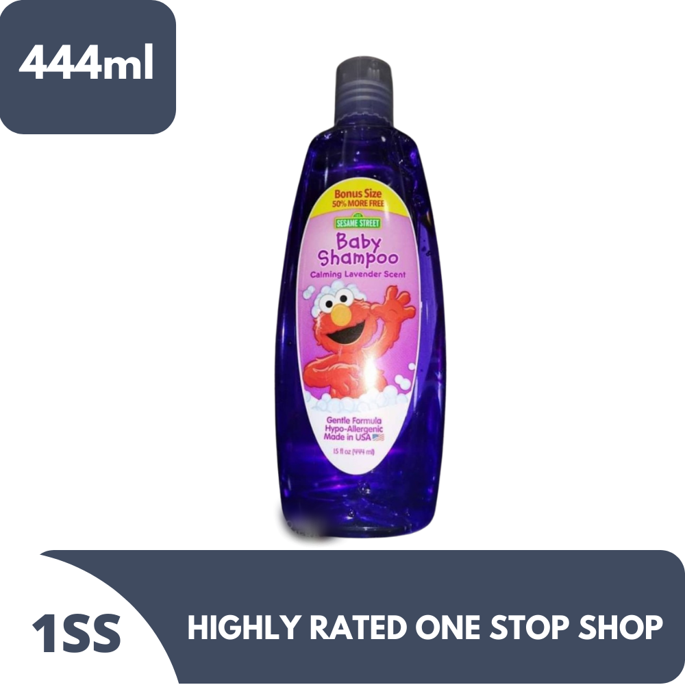 Sesame Street Baby Shampoo Calming Lavender Scent 444ml Lazada PH