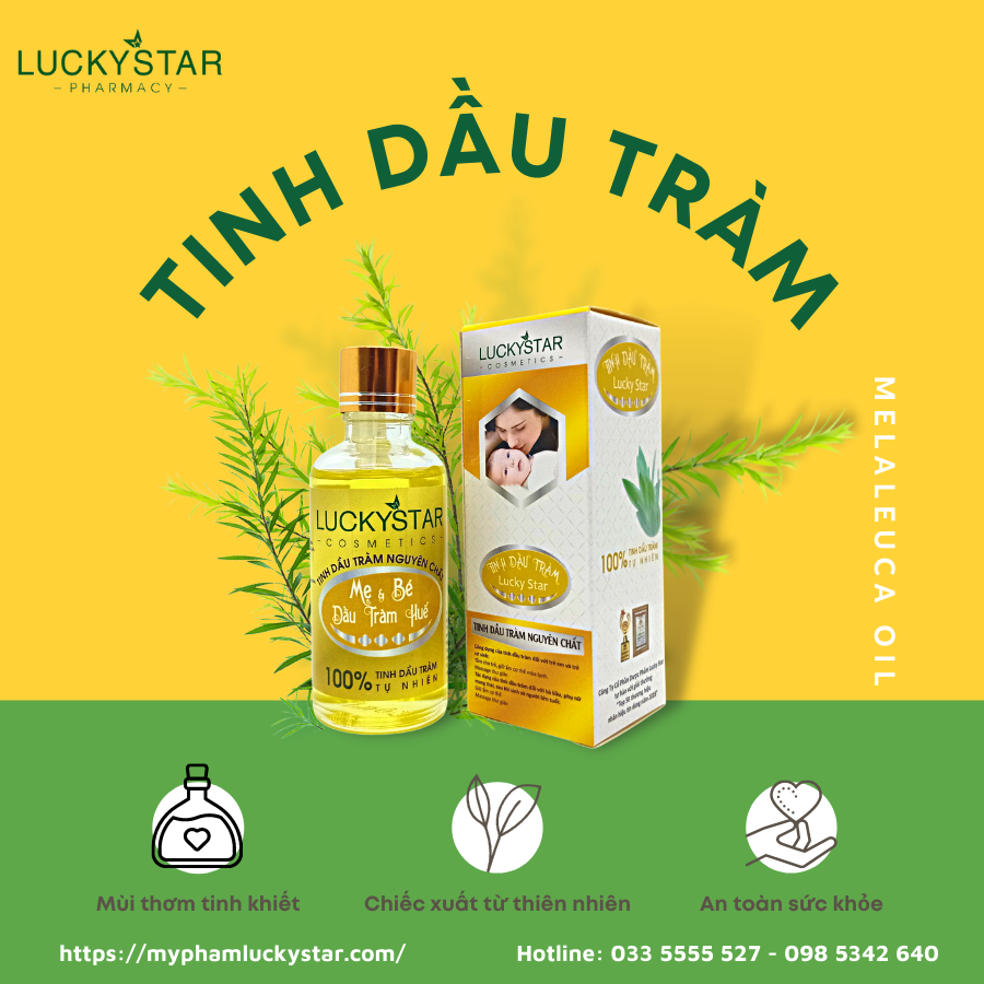 Tinh Dầu Tràm Lucky Star  50ml