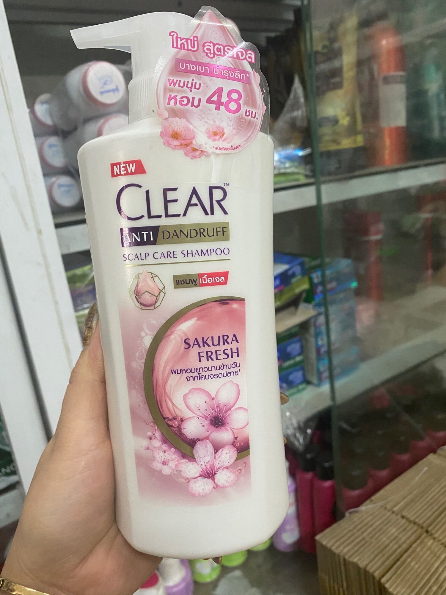 Dầu gội clear hoa anh đào thái lan 400ml