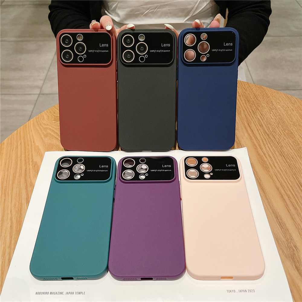 Macaron business phone case for iphone 11 12 13 14 pro max casing 7 8 plus xr xs max back cover se 2020 solid color shockproof phone case