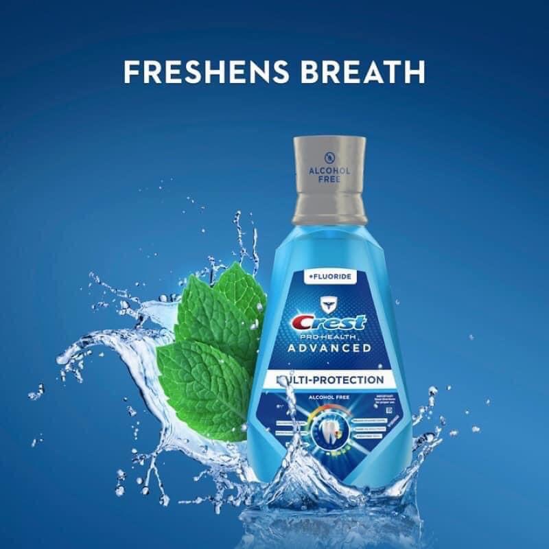 Nước Xúc Miệng CREST Pro Advantage Chai 1 Lit