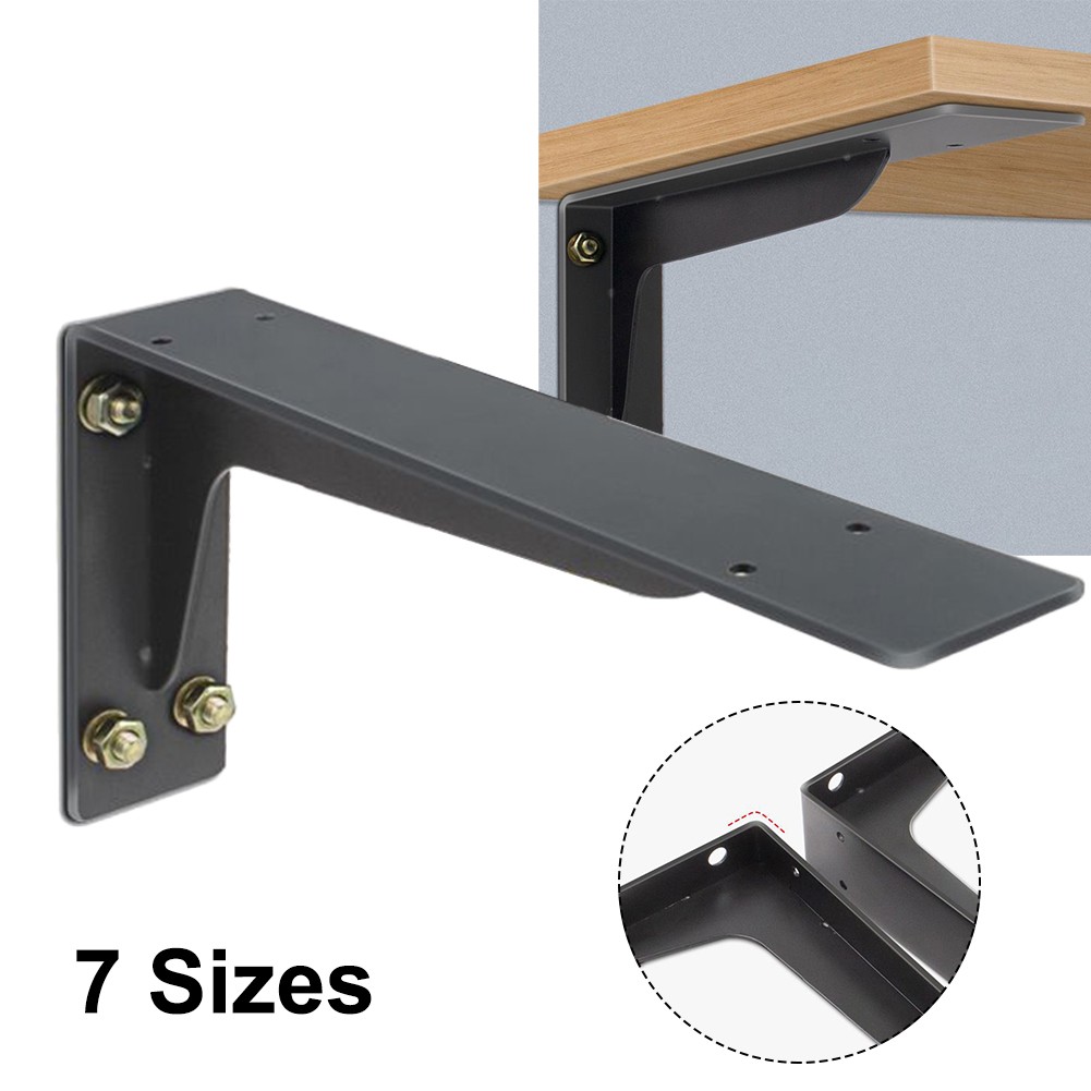 Heavy Duty Wall Shelf Bracket Large Mantel Brackets Triangle Metal Shelf Mount