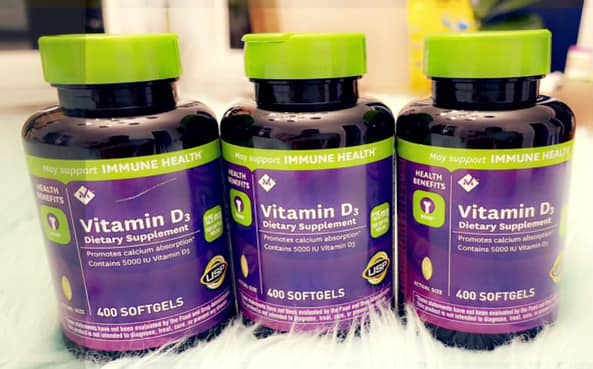 Vitamin D3 5000 IU của Mỹ 400 viên
