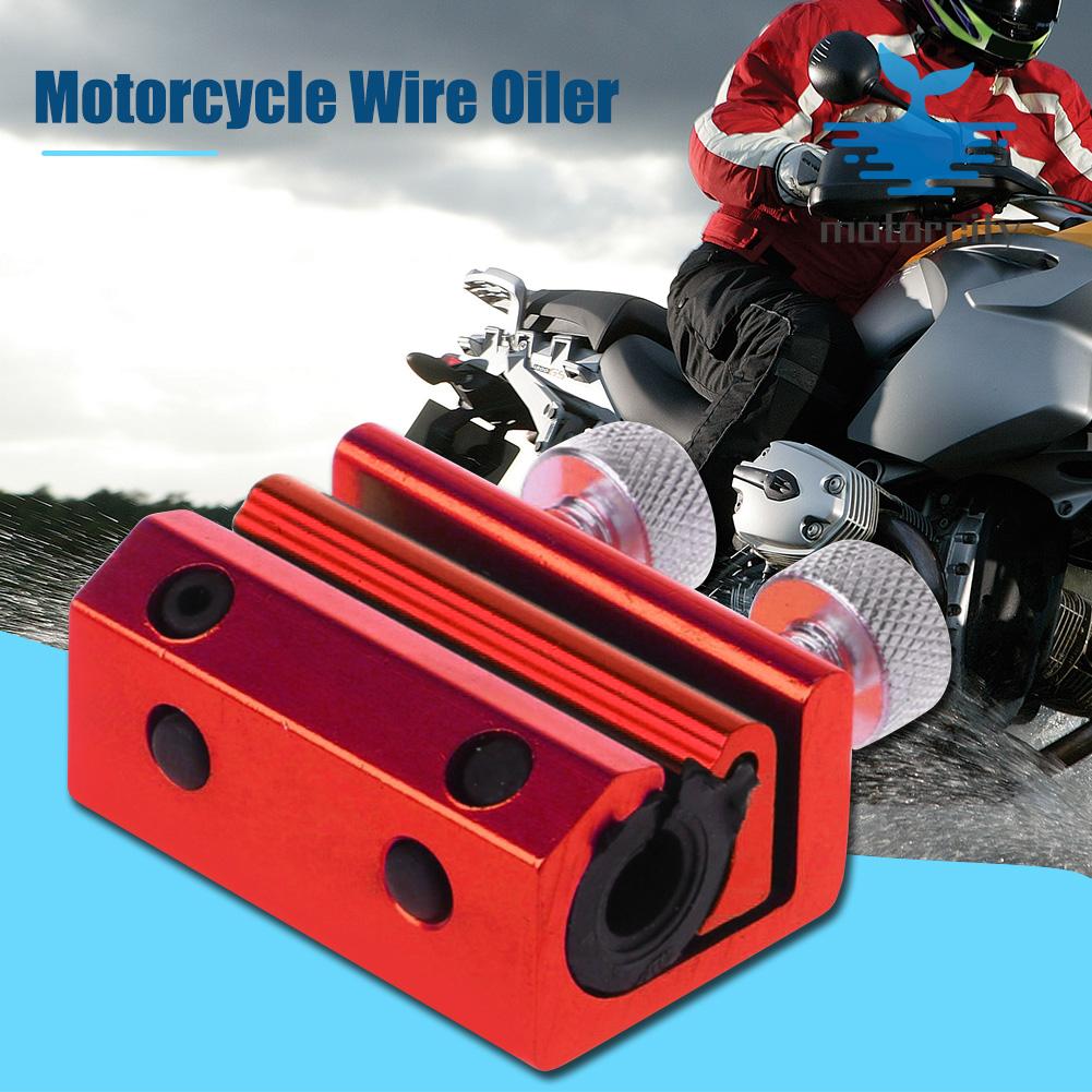 Motorbike Aluminium Throttle Clutch Brake Cable Refueling Lubrication Wire Oiler