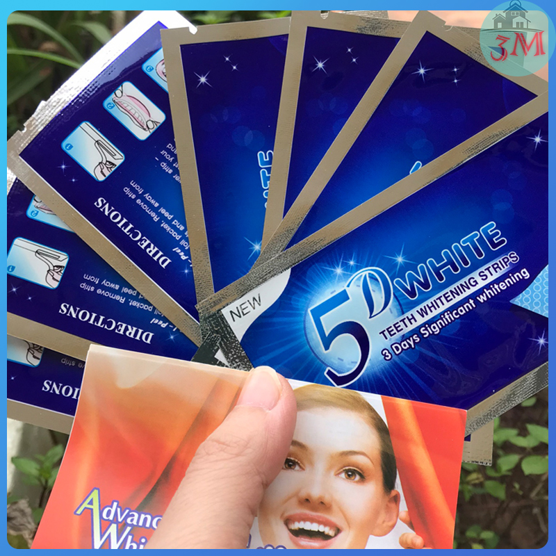 Miếng Dán Trắng Răng 3D/5D White