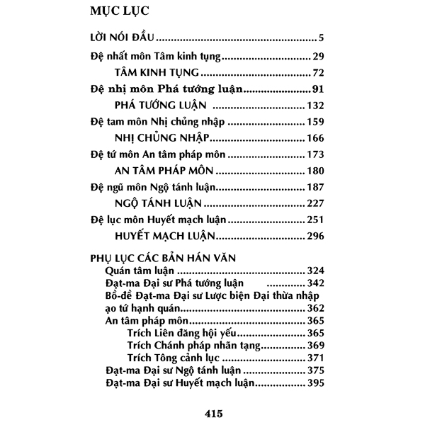 Thiếu Thất Lục Môn - Yếu Chỉ Thiền Đạt Ma