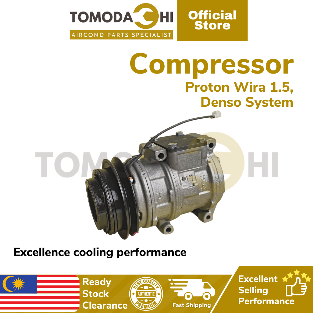 TOMODACHI Car Aircond Compressor Wira DENSO compressor iswara / Proton