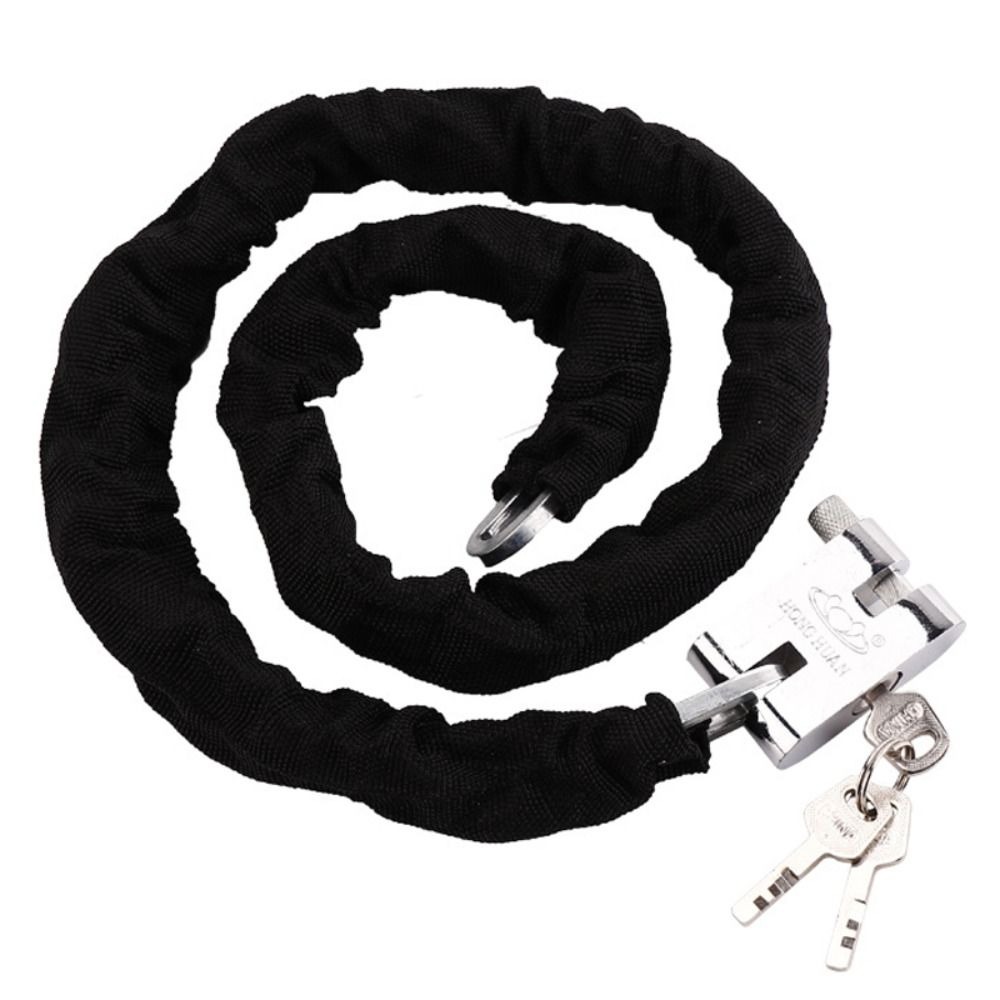 Wenken chịu lực ổ khóa xích xe đạp 0.6m/1m/1.5m thép ổ khóa xích xe máy chống thủy lực φ0, 55mm khóa xích an toàn xe đạp