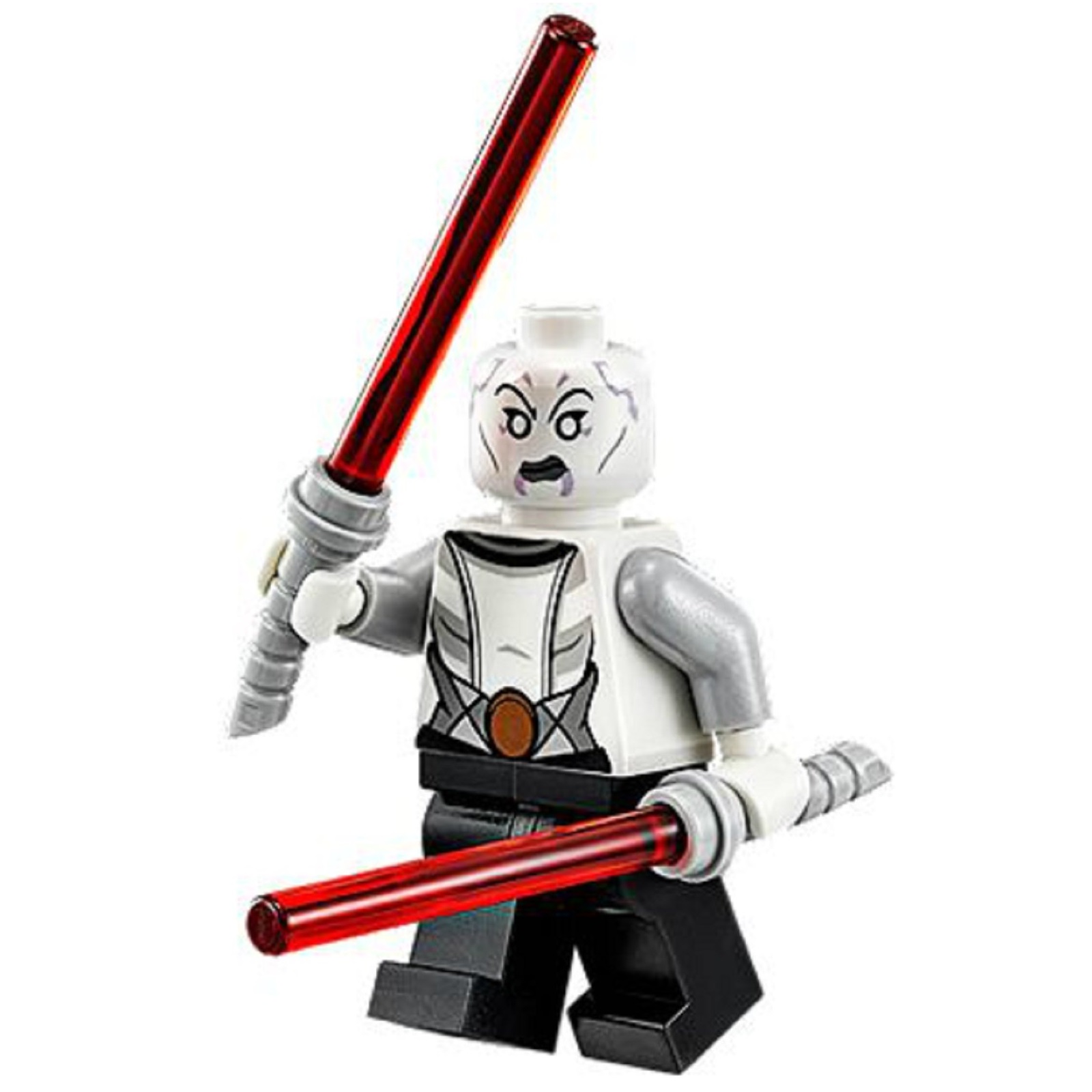 LEGO Star Wars Asajj Ventress Minifigure Sith Apprentice 75087 sw0615 Minifig
