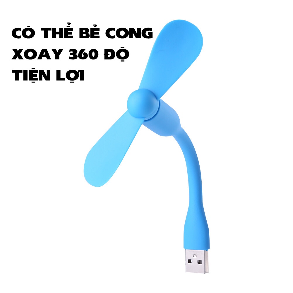 Quạt Mini USB , nhỏ gọn, Mát Và Tiện Lợi