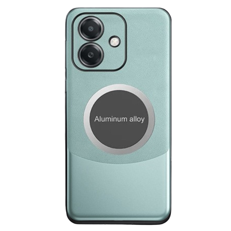 For OPPO A3 / A3X / A3i Phone case 360 Degrees Protection Leather Soft Border Anti-fingerprint Color Blocking Design Car Navigation Holder Ring For OPPO A3 A3X A3i Cover casing HP.