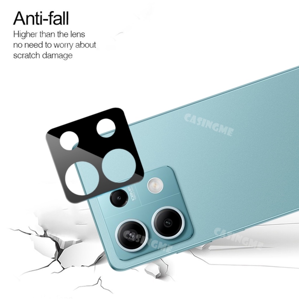 Redmi Note 13 bọc hoàn toàn Tuổi 3D ống kính máy ảnh Cho Redmi Note 13 Note13 Redm Note13 13 Pro 13Pro Note13Pro 5G 4G Máy Ảnh tấm dán bảo vệ màn hình kính cường lực bọc hoàn toàn ống kính máy ảnh Bảo Vệ