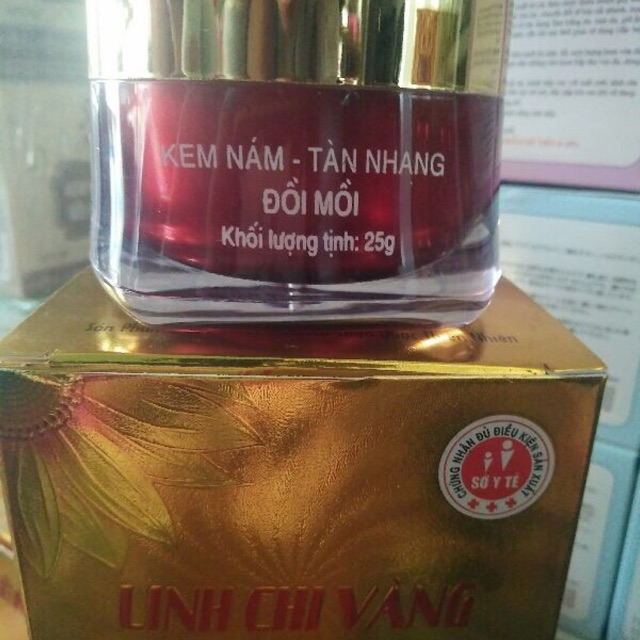 Kem nám linh chi vàng 25g