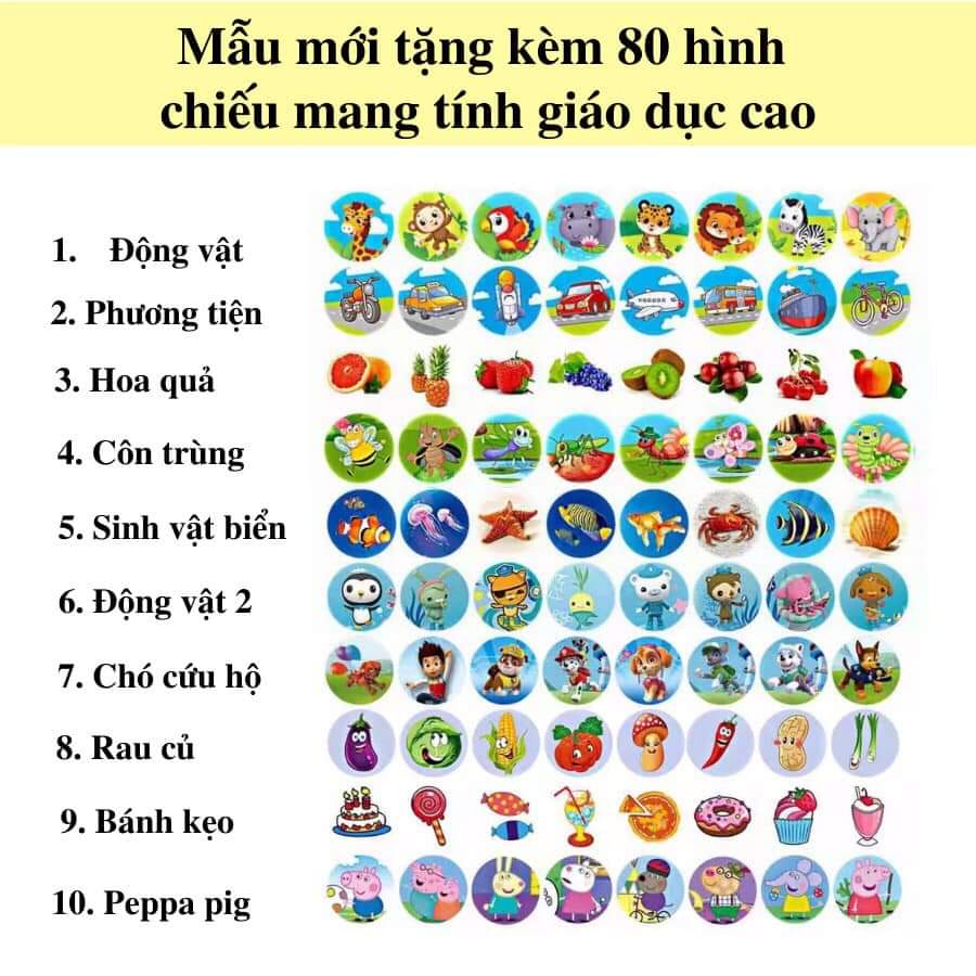 Đèn pin chiếu bóng 3D