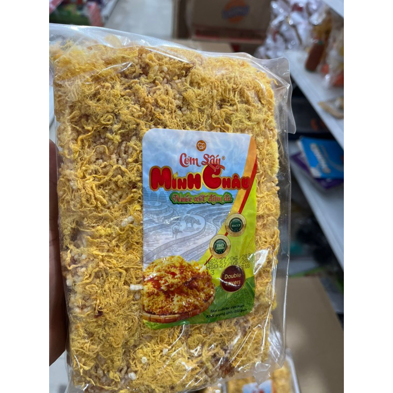 Cơm cháy (Cơm sấy) Minh Châu siêu ngon 250g Date dài