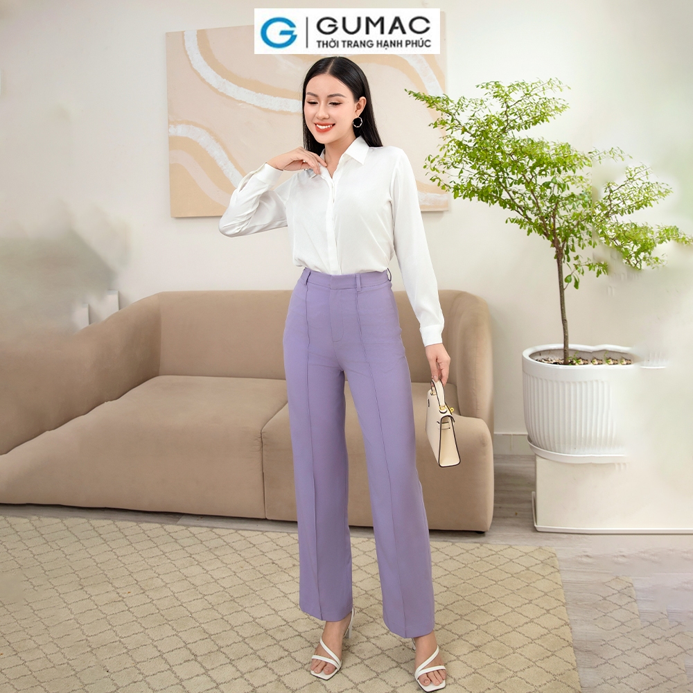 Quần tây nữ chiết ly QD11065 thời trang GUMAC