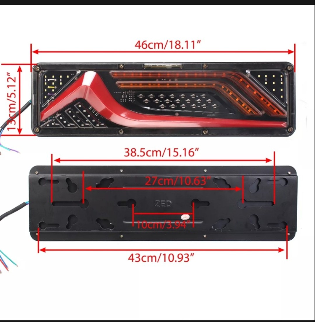 ĐÈN HẬU AUDI ĐẸP MÊ LY _24V_1 ĐÔI
