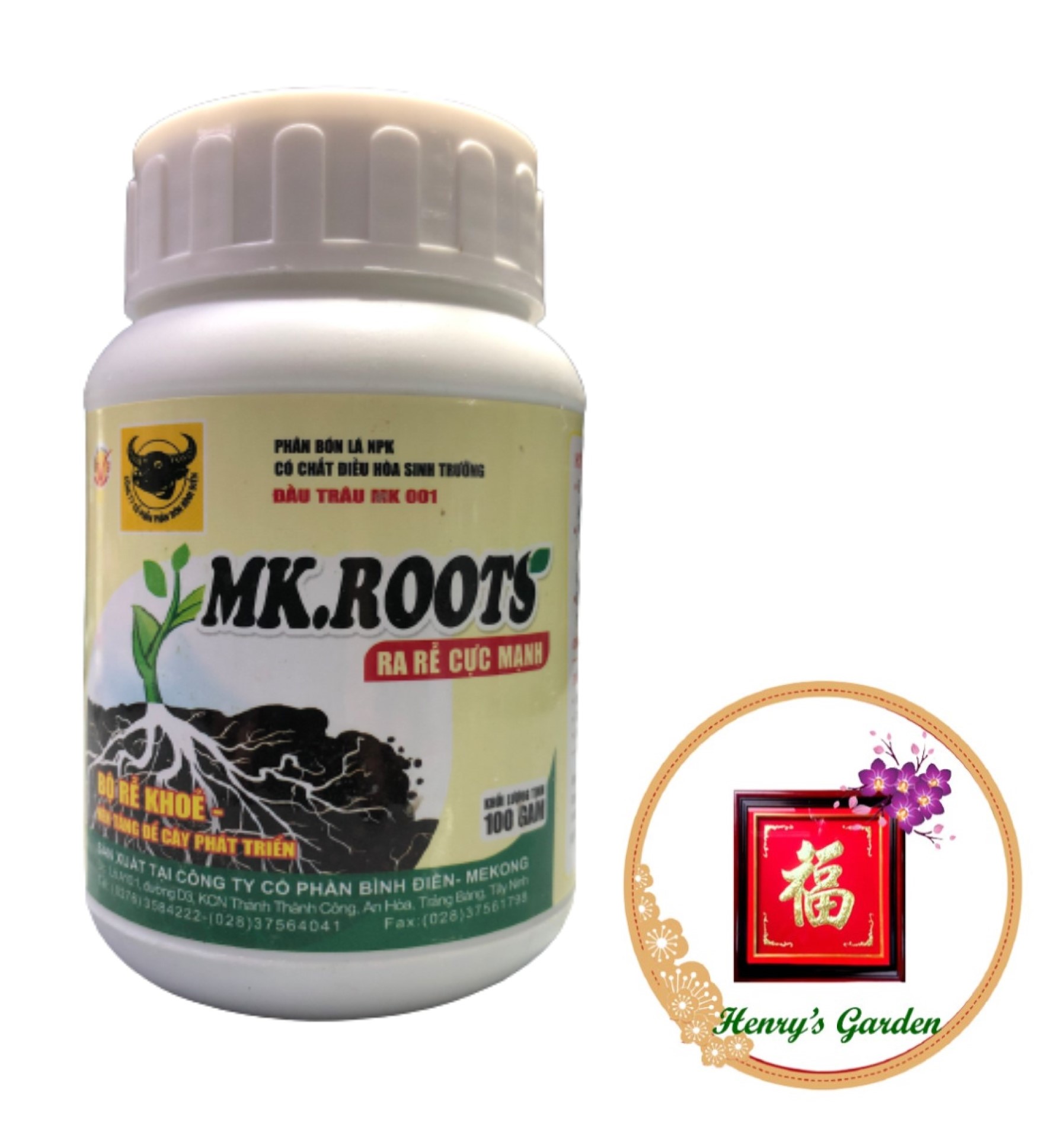Phân bón lá đầu trâu mk roots - #319a# 100g