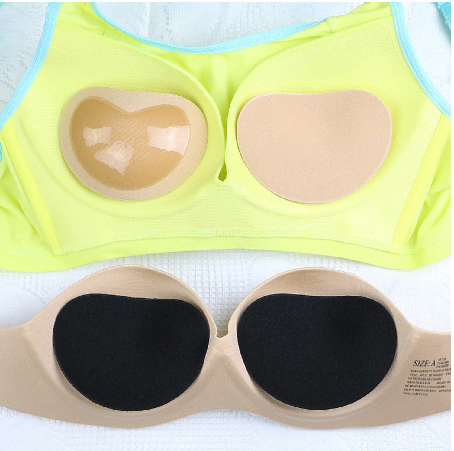 Bras Insert Breathable Soft, Sponge Foam Breast Protective Pad Bra Insert, Prosthesis  Bra Insert for Breast Protection Surgery Recovery, Zero Pressure Mastectomy  Foam Breast Implant for Women(L) : : Fashion
