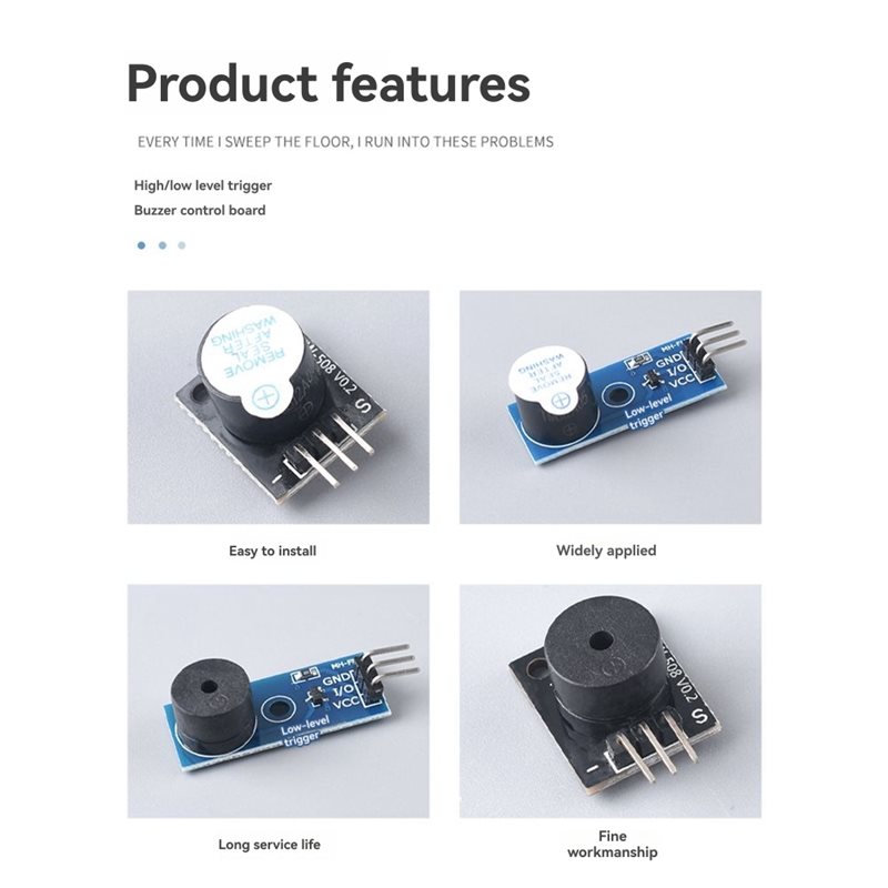 Control Board High-Level Trigger Buzzer Active Buzzer Module 30-Piece ...