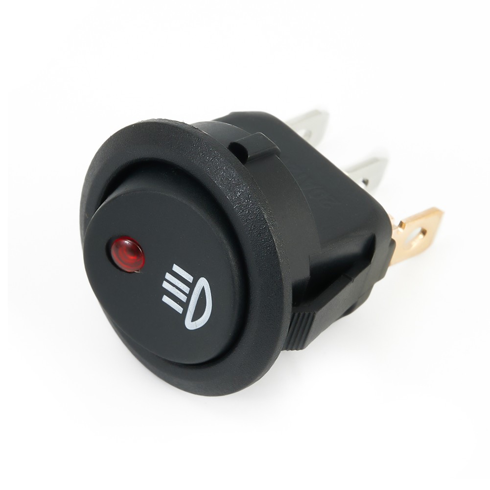 ABS Plastic Black Red High Quality Material Switch Fog Light Switch Fog Light