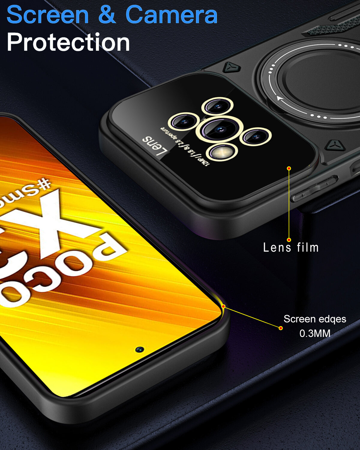 lthmy%20for%20Xiaomi%20Poco%20X3%20NFC/%20X3%20Pro%20Casing%20dual%20layer%20magnetic%20ring%20stand%20MagSafe%20case%20with%20%20cover%20-%20Image%205