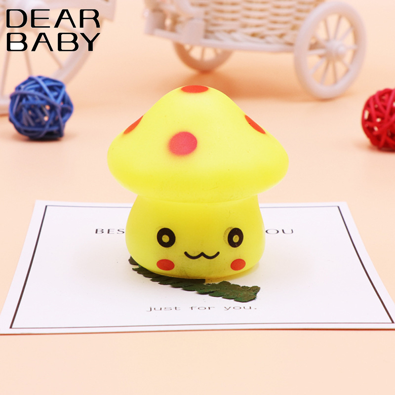 Led Colorful Mushroom Night Light For Romantic Atmosphere Energy Saving Light