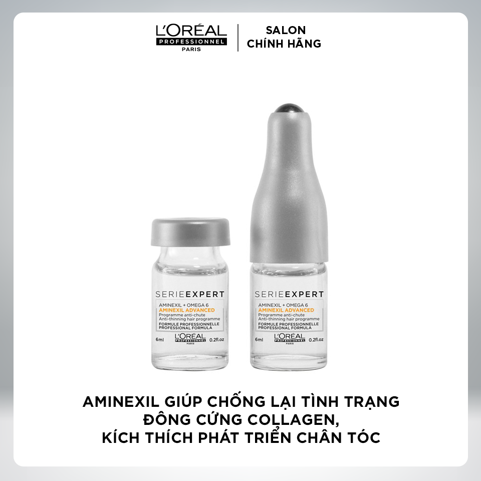 Tinh chất chống rụng tóc LOREAL AMINEXIL 10 x 6ml