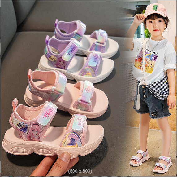 Dép sandal bé gái cao cấp_TT380