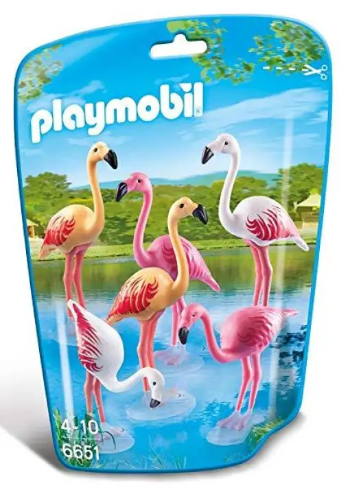 PLAYMOBIL 6651 FLOCK OF FLAMINGOS 