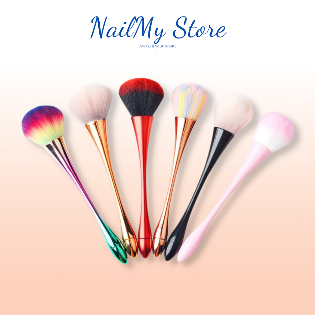 Chổi phủi bụi nail đẹp, cán dài