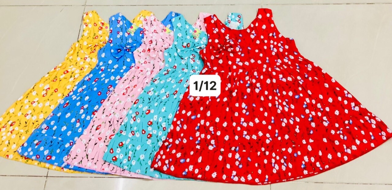 Đầm Tole Bé Gái Nhiều Mẫu Dễ Thương (8-16kg)
