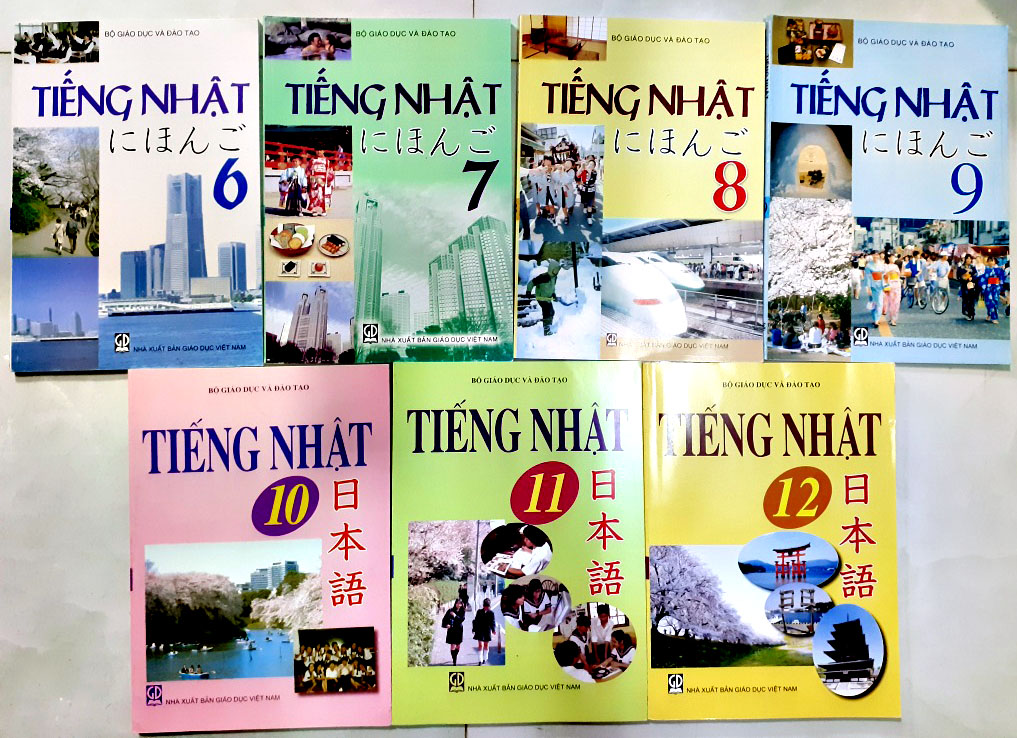 Giấy in - Giấy photo -  Giáo khoa - tiếng Nhật - bộ lớp 6 -  lớp 7 - lớp 8 - lớp 9 - lớp 10 - lớp 11 - lớp 12