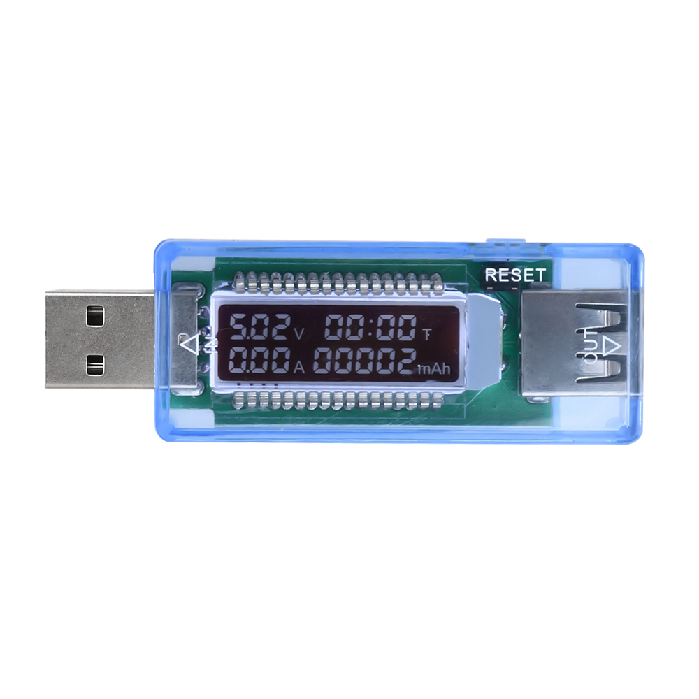 Ziqqucu USB voltage ammeter power capacity mobile power battery capacity tester