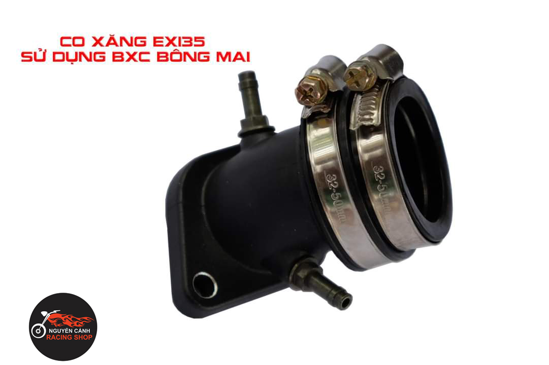 Co xăng exciter 135 xài bình xăng bông mai