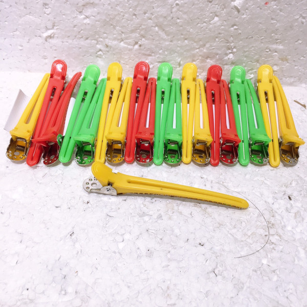 Bộ 3 kẹp mỏ vịt nhiều màu sắc