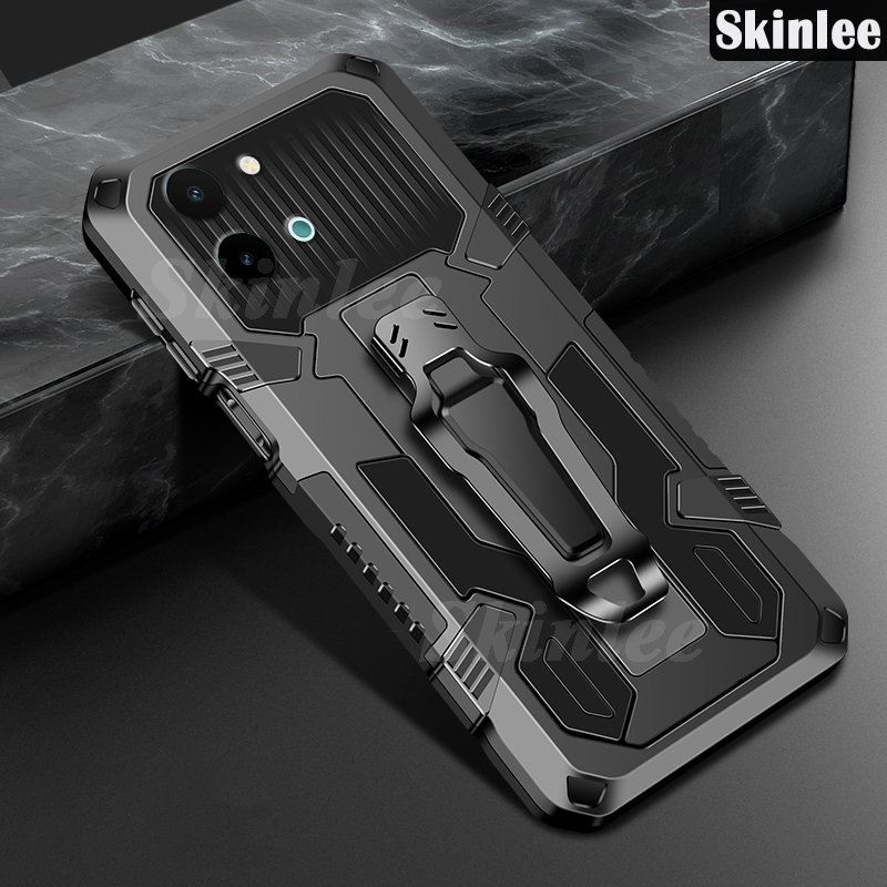 Phone%20Case%20for%20Vivo%20Y28%20Back%20Cover%20Shockproof%20Armor%20with%20Metal%20Clip%20Car%20Holder%20Outdoor%20Pocket%20Clip%20For%20VIVO%20Y28%20Cover%20Cases%20-%20Image%204